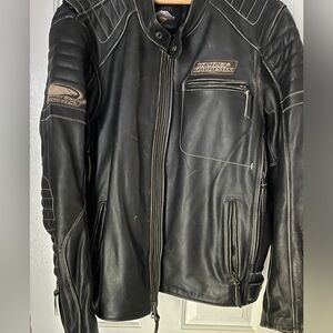 Men’s Leather Harley Davidson riding jacket size XL